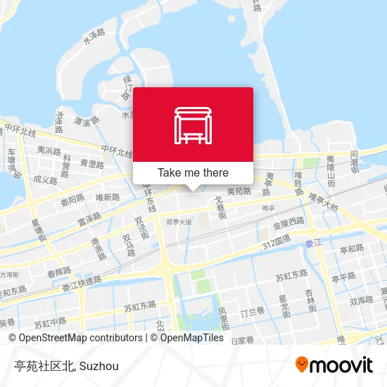 亭苑社区北 map