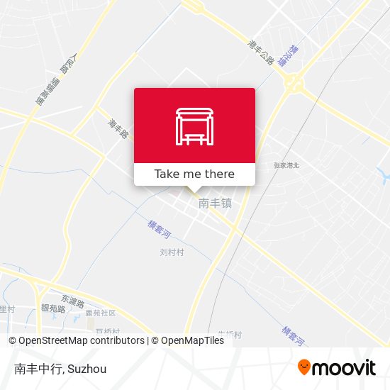 南丰中行 map