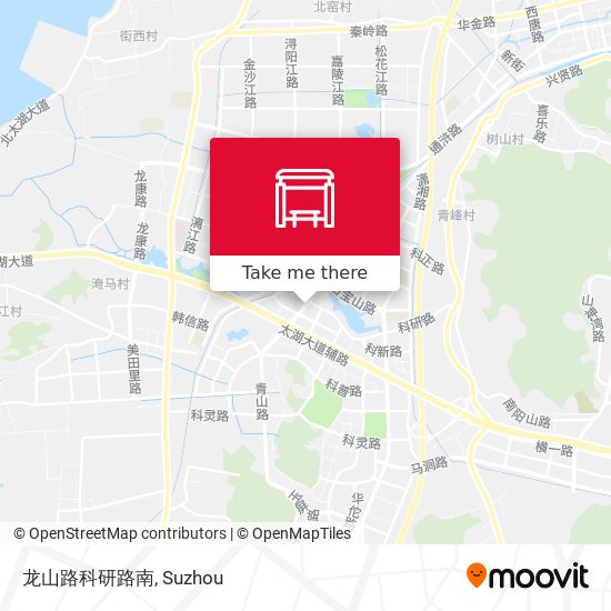 龙山路科研路南 map