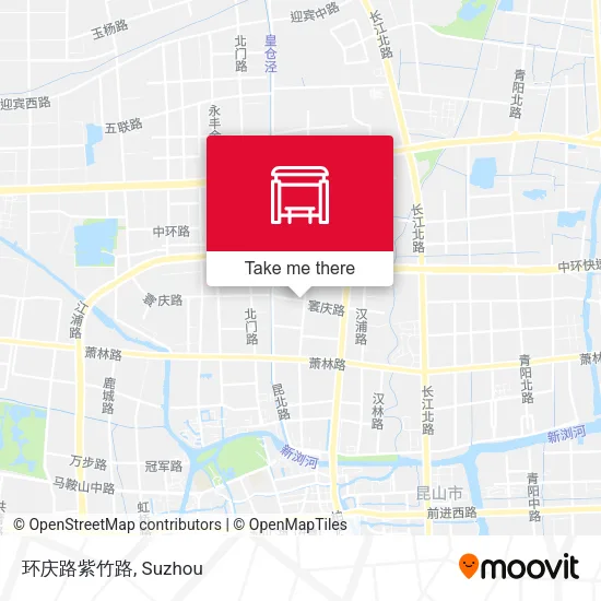 环庆路紫竹路 map