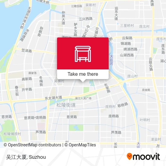 吴江大厦 map
