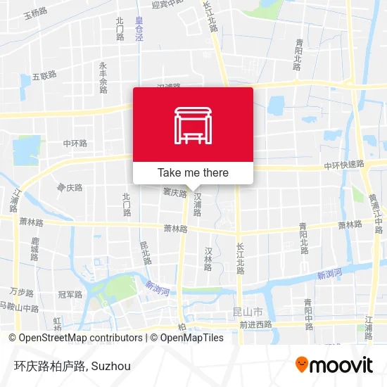 环庆路柏庐路 map