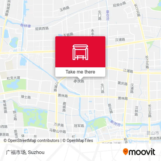 广福市场 map