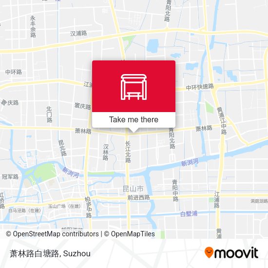 萧林路白塘路 map