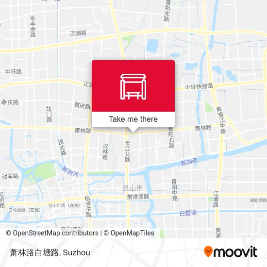 萧林路白塘路 map
