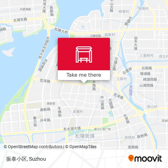 振泰小区 map
