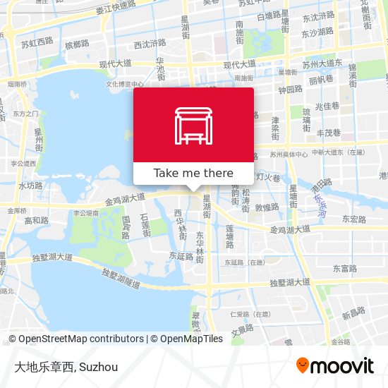 大地乐章西 map