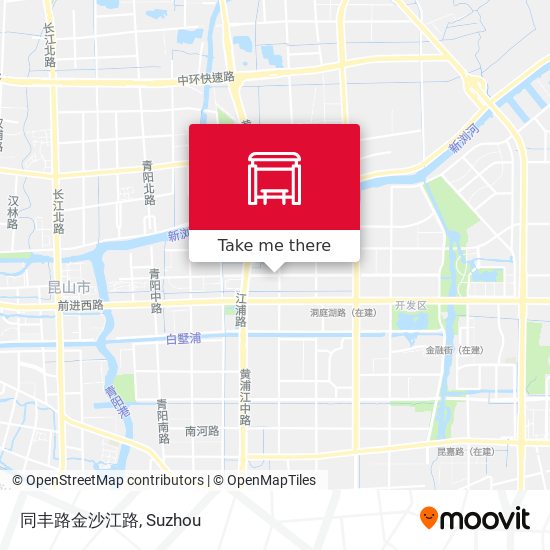 同丰路金沙江路 map