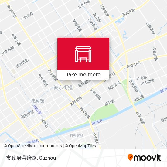 市政府县府路 map