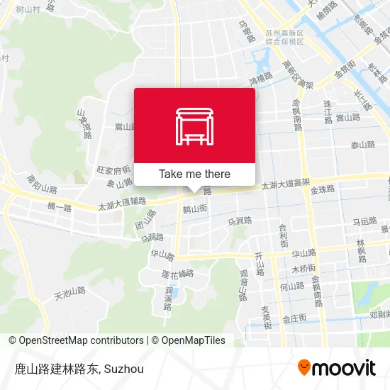 鹿山路建林路东 map