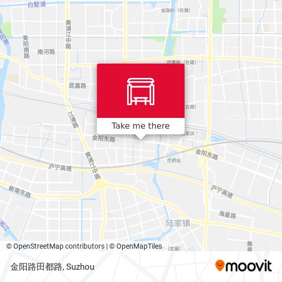 金阳路田都路 map