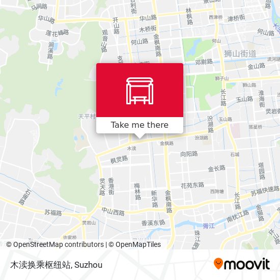 木渎换乘枢纽站 map