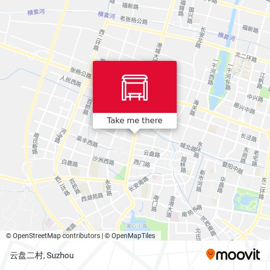云盘二村 map