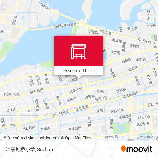 唯亭虹桥小学 map