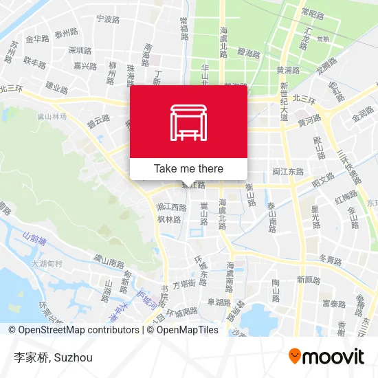 李家桥 map