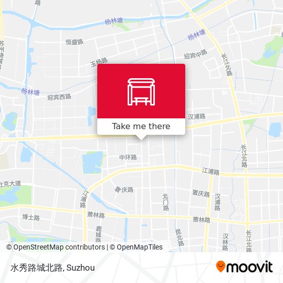 水秀路城北路 map