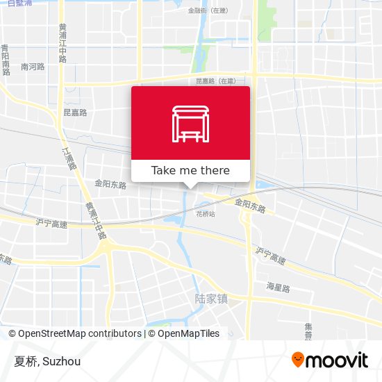 夏桥 map