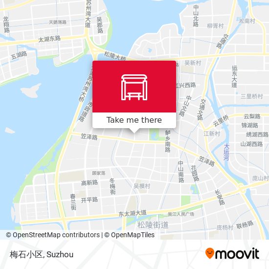 梅石小区 map