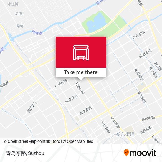 青岛东路 map