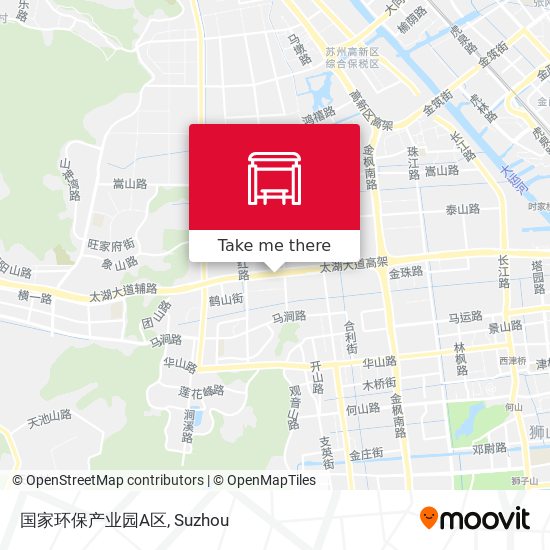 国家环保产业园A区 map