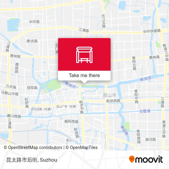 昆太路市后街 map