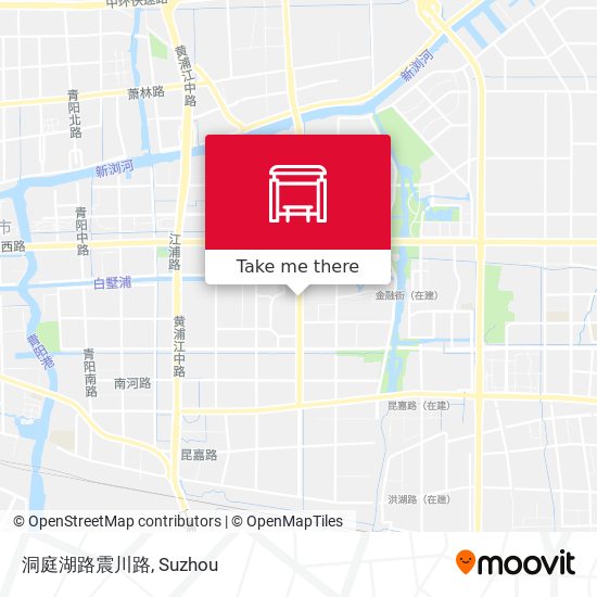 洞庭湖路震川路 map