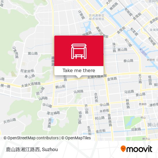 鹿山路湘江路西 map