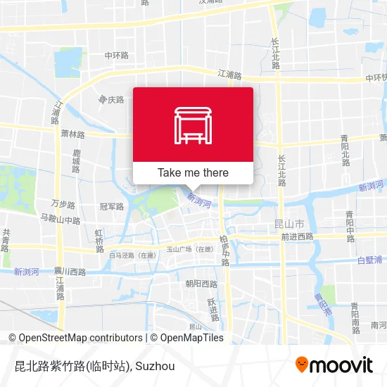 昆北路紫竹路(临时站) map