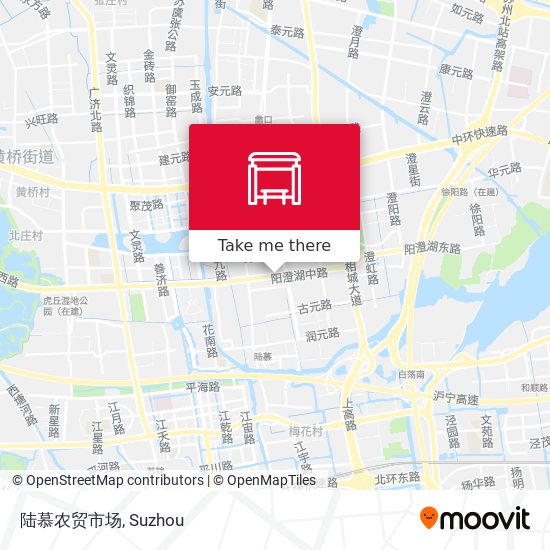 陆慕农贸市场 map