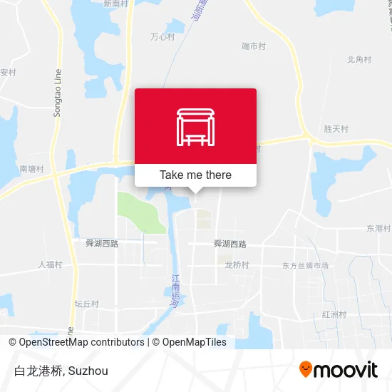 白龙港桥 map