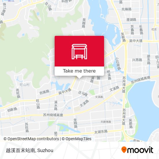 越溪首末站南 map