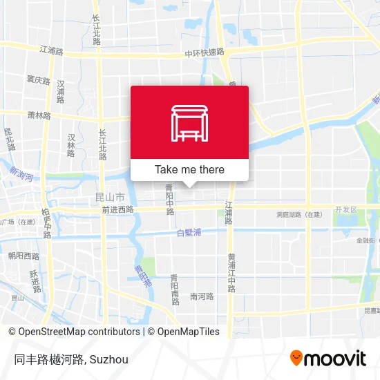 同丰路樾河路 map