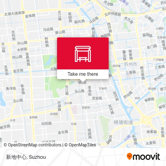 新地中心 map
