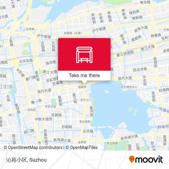 沁苑小区 map