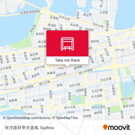 宋庄路葑亭大道南 map