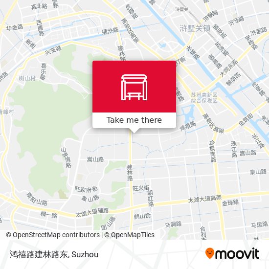 鸿禧路建林路东 map