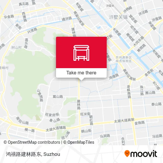鸿禧路建林路东 map