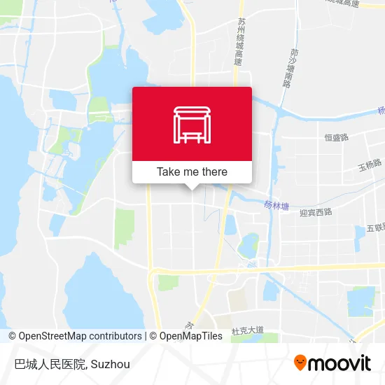 巴城人民医院 map
