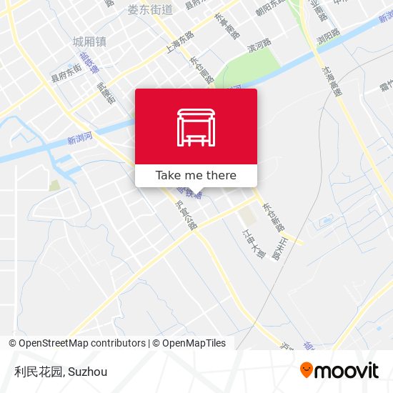 利民花园 map