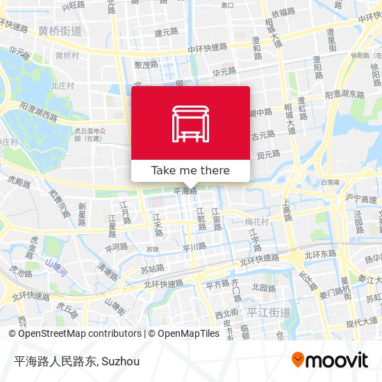 平海路人民路东 map