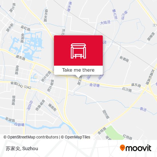 苏家尖 map