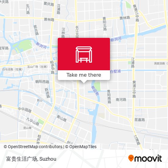 富贵生活广场 map