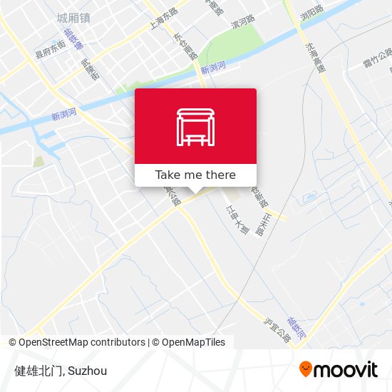 健雄北门 map