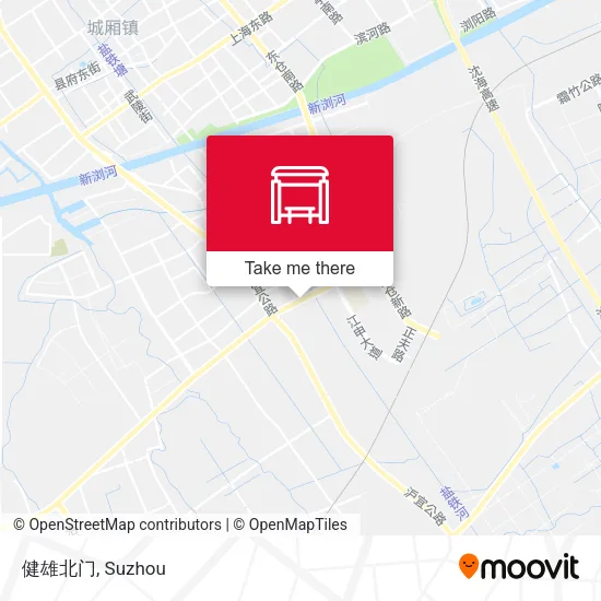 健雄北门 map