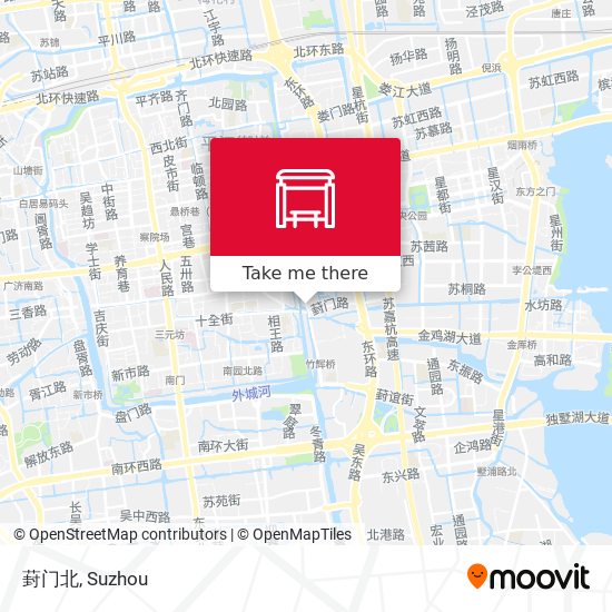 葑门北 map