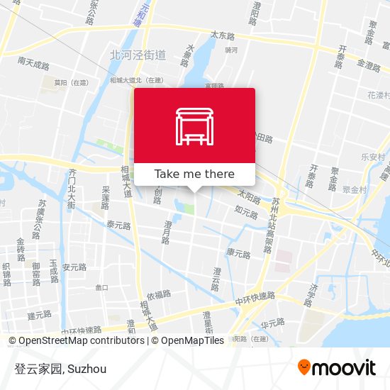 登云家园 map