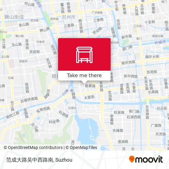 范成大路吴中西路南 map