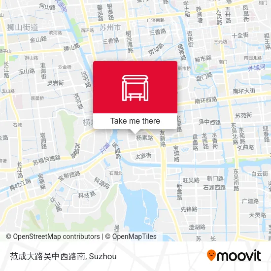 范成大路吴中西路南 map