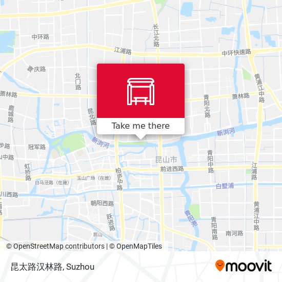 昆太路汉林路 map