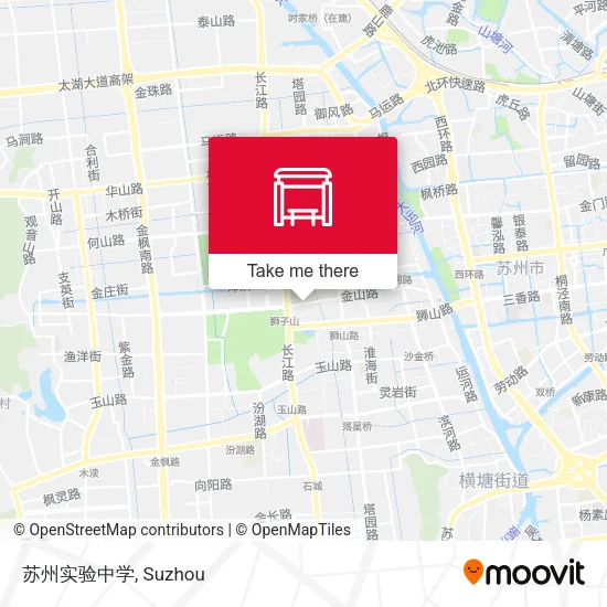 苏州实验中学 map